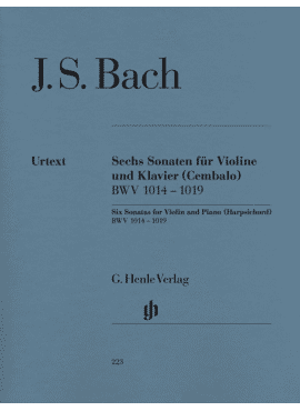 Six Sonatas for Violin and Piano (Harpsichord) BWV 1014-1019
